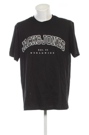 Мъжка тениска Jack & Jones, Размер 3XL, Цвят Черен, Цена 17,38 €, #136693630