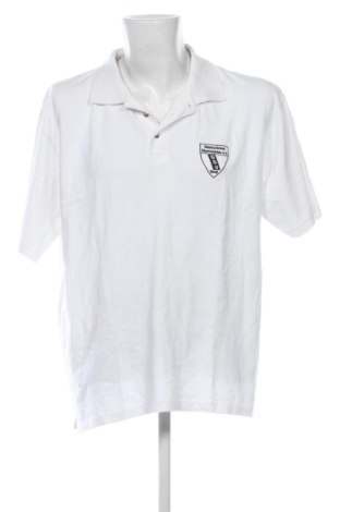 Herren Shirt James & Nicholson, Größe XXL, Farbe Weiß, Preis 6,99 €, #136661648