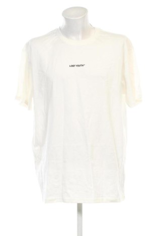 Herren Shirt Lost Youth, Größe XXL, Farbe Ecru, Preis 22,99 €