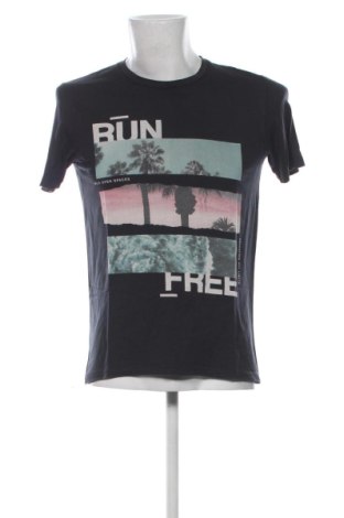 Tricou de bărbați Originals By Jack & Jones, Mărime M, Culoare Albastru, Preț 36,49 Lei, #136686538