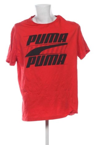Ανδρικό t-shirt PUMA, Μέγεθος XXL, Χρώμα Κόκκινο, Τιμή 15,99 €, #136723470