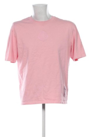 Męski T-shirt Primark, Rozmiar M, Kolor Różowy, Cena 53,58 zł, #136695555