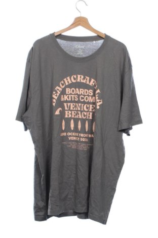 Tricou de bărbați S.Oliver, Mărime 4XL, Culoare Gri, Preț 40,99 Lei, #136720758