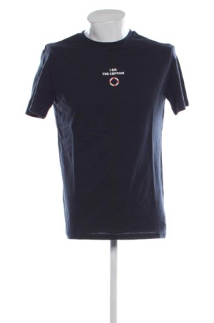 Męski T-shirt Sinsay, Rozmiar M, Kolor Niebieski, Cena 64,30 zł, #136731466