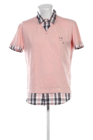 Męski T-shirt Edc By Esprit, Rozmiar XL, Kolor Różowy, Cena 35,99 zł, #136751146