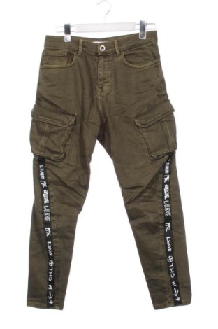Herren Jeans Zara, Größe S, Farbe Grün, Preis 14,99 €, #136731294