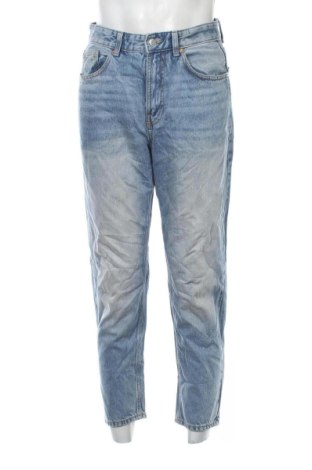 Męskie jeansy Bershka, Rozmiar S, Kolor Niebieski, Cena 50,99 zł, #136747175