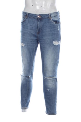 Męskie jeansy H&M, Rozmiar L, Kolor Niebieski, Cena 73,99 zł, #136694098