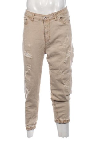 Herren Jeans Unbranded, Größe L, Farbe Beige, Preis 20,00 €, #136692288
