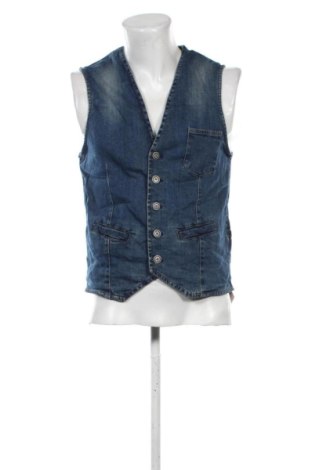 Herrenweste Piazza Italia, Größe L, Farbe Blau, Preis 13,99 €, #136749507