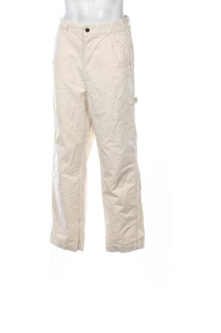 Pánské kalhoty  Bershka, Velikost L, Barva Krémová, Cena  368,00 Kč, #136749856