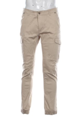 Męskie spodnie Up 2 Fashion, Rozmiar L, Kolor Beżowy, Cena 61,99 zł, #136700790