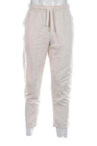 Мъжки панталон Zara, Размер L, Цвят Бежов, Цена 15,84 €, #136674213