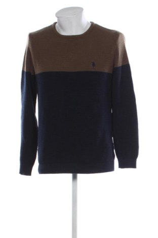 Férfi pulóver U.S. Polo Assn., Méret L, Szín Sokszínű, Ár 13 223 Ft, #136694070
