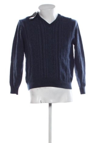 Męski sweter Montechiaro, Rozmiar XS, Kolor Niebieski, Cena 385,81 zł, #136736284