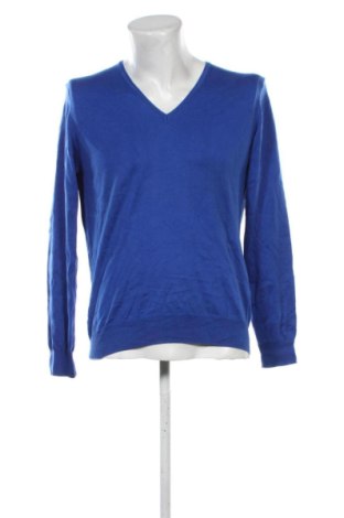 Мъжки пуловер Zara, Размер L, Цвят Син, Цена 14,31 €, #136753203