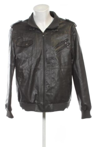 Męska skórzana kurtka Unbranded, Rozmiar 3XL, Kolor Szary, Cena 131,99 zł, #136692711