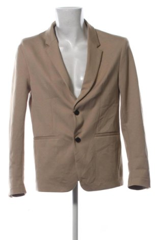 Sacou de bărbați Zara, Mărime XL, Culoare Bej, Preț 110,99 Lei, #136747189