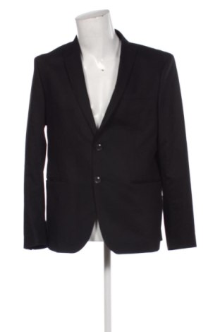 Мъжко сако Zara, Размер XL, Цвят Черен, Цена 28,00 €, #136692033