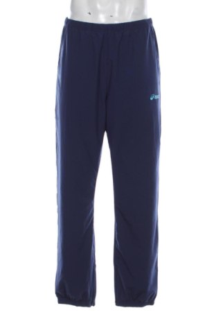 Męskie spodnie sportowe ASICS, Rozmiar L, Kolor Niebieski, Cena 89,99 zł, #136687480