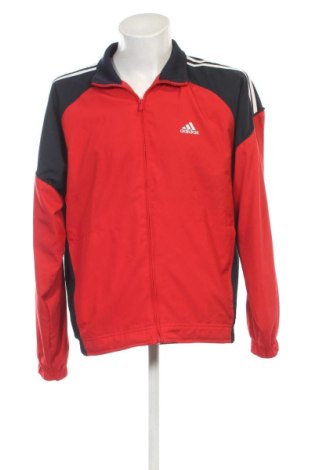 Herren Sportoberteil Adidas, Größe L, Farbe Rot, Preis 31,99 €, #136673421