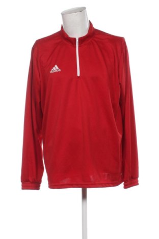 Ανδρική αθλητική ζακέτα Adidas, Μέγεθος XXL, Χρώμα Κόκκινο, Τιμή 24,45 €, #136674313