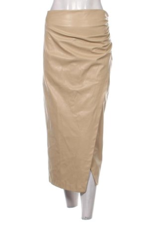 Spódnica Zara, Rozmiar S, Kolor Beżowy, Cena 75,02 zł, #136729471