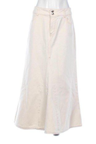 Spódnica Zara, Rozmiar L, Kolor ecru, Cena 199,74 zł, #136764985