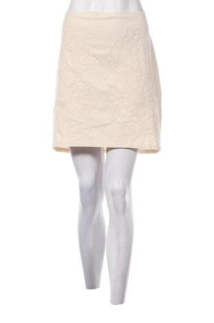 Fustă F&F, Mărime XL, Culoare Ecru, Preț 96,23 Lei, #136678850