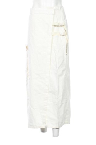 Fustă Pull&Bear, Mărime S, Culoare Alb, Preț 113,99 Lei, #136678749