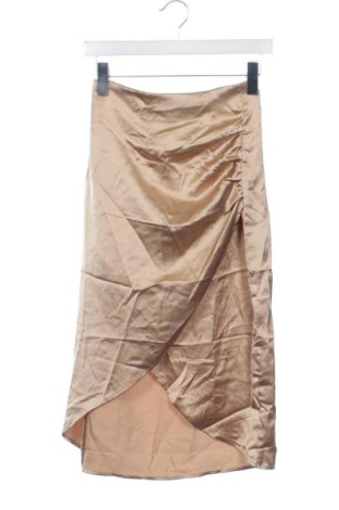 Fustă Sinsay, Mărime XS, Culoare Bej, Preț 95,97 Lei, #136655129
