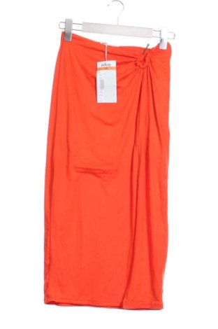 Fustă Sinsay, Mărime XS, Culoare Portocaliu, Preț 76,01 Lei, #136683489