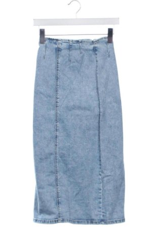 Fustă Stradivarius, Mărime XXS, Culoare Albastru, Preț 77,00 Lei, #136661561