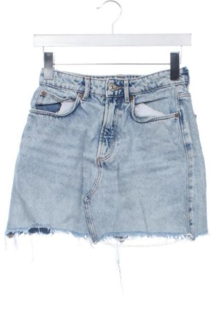 Fustă Zara, Mărime XS, Culoare Albastru, Preț 72,99 Lei, #136669654