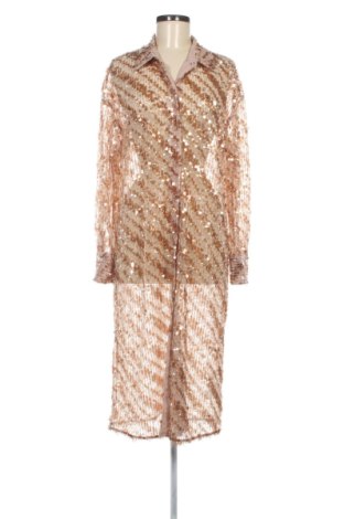 Рокля Zara, Размер XL, Цвят Златист, Цена 17,89 €, #136720072