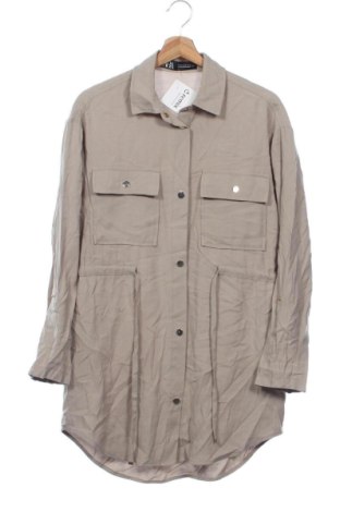 Kleid Zara, Größe XS, Farbe Beige, Preis 21,99 €, #136722006