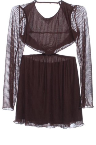 Рокля Zara, Размер XS, Цвят Кафяв, Цена 11,24 €, #136723349