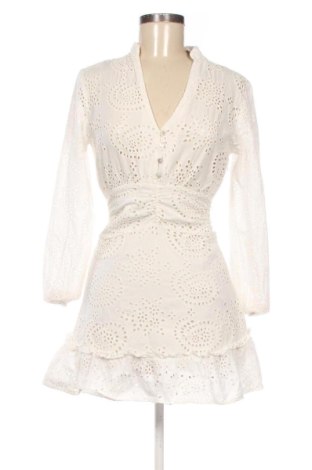 Sukienka Zara, Rozmiar XS, Kolor ecru, Cena 129,19 zł, #136732015