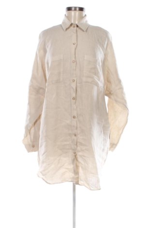 Sukienka Zara, Rozmiar L, Kolor ecru, Cena 60,99 zł, #136736865