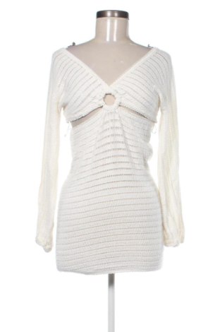 Sukienka Bershka, Rozmiar S, Kolor ecru, Cena 41,99 zł, #136741747