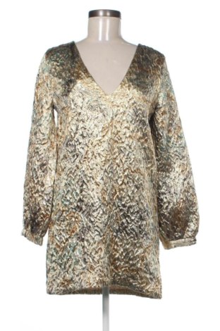 Rochie Zara, Mărime L, Culoare Auriu, Preț 188,99 Lei, #136748252