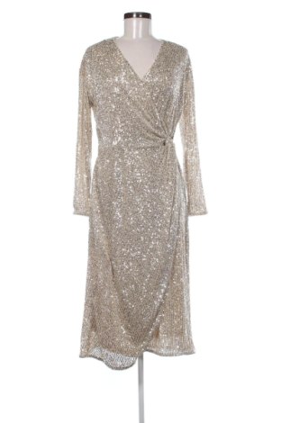 Kleid H&M, Größe S, Farbe Golden, Preis 30,31 €, #136762194