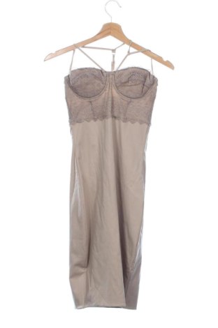 Rochie Unbranded, Mărime XS, Culoare Bej, Preț 109,48 Lei, #136776934