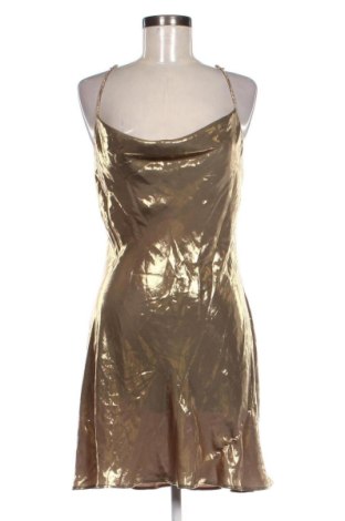 Kleid Zara, Größe M, Farbe Golden, Preis 13,99 €, #136778984