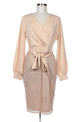 Rochie Grace Karin, Mărime L, Culoare Bej, Preț 294,99 Lei