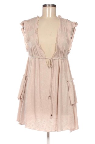 Rochie Pull&Bear, Mărime M, Culoare Bej, Preț 103,92 Lei, #136684744