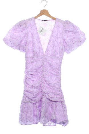 Šaty  Zara, Velikost XS, Barva Fialová, Cena  369,00 Kč, #136738360