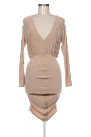Φόρεμα Pretty Little Thing, Μέγεθος XS, Χρώμα  Μπέζ, Τιμή 11,57 €, #136754057
