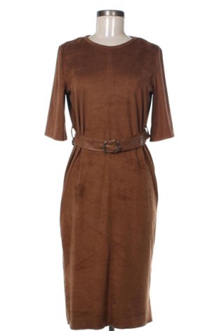 Kleid Zara, Größe S, Farbe Braun, Preis 22,99 €