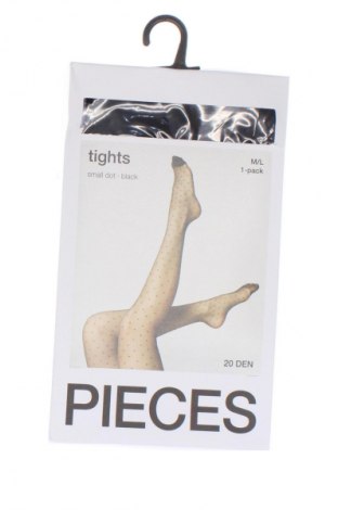 Strumpfhose Pieces, Größe L, Farbe Schwarz, Preis 20,99 €